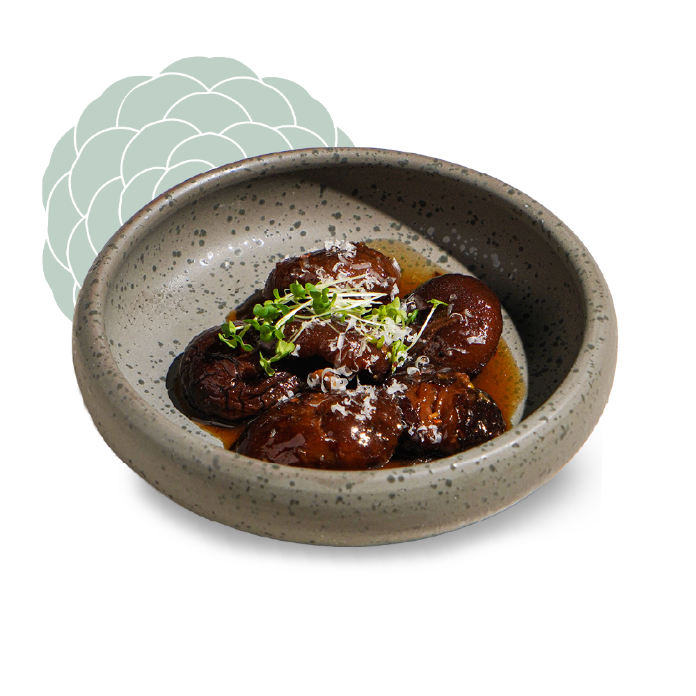 Soy Glazed Shiitake