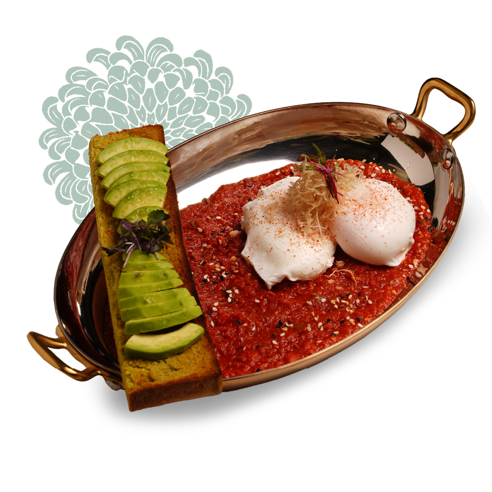 Tomato Fondue With Poached Egg